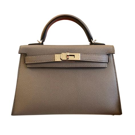 hermes kelly mini grey|hermes kelly mini price.